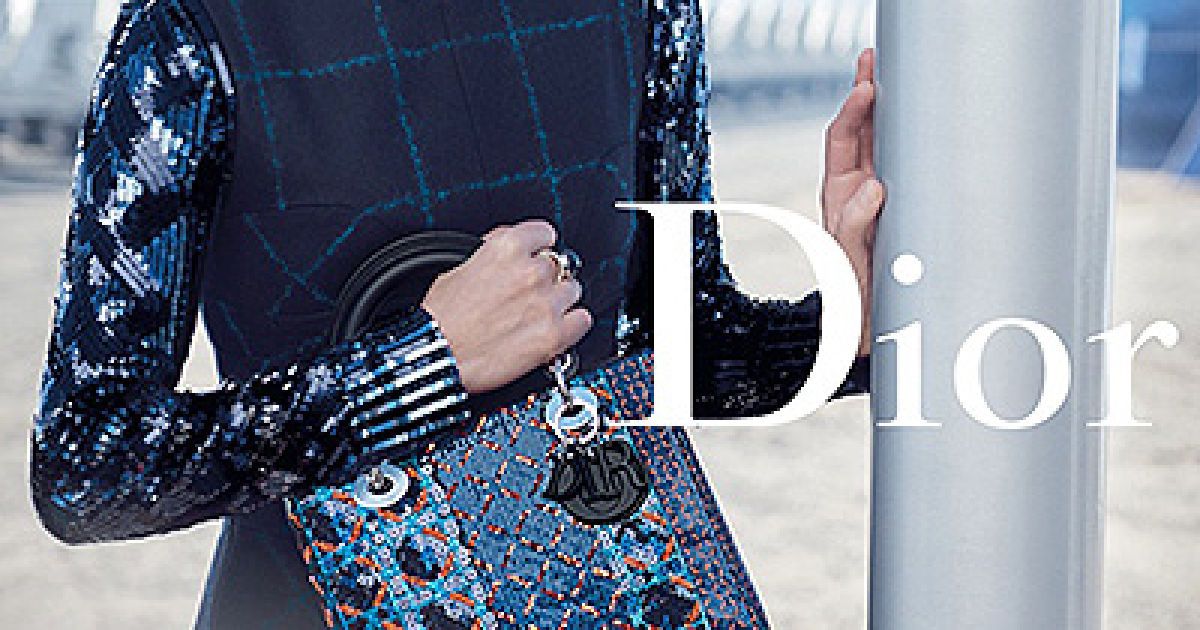 Марион Котийяр в рекламе сумок Dior