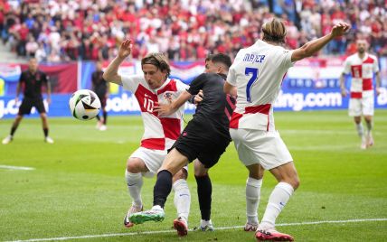 Сборная Албании на последних минутах вырвала ничью против Хорватии во втором туре Евро-2024 (видео)