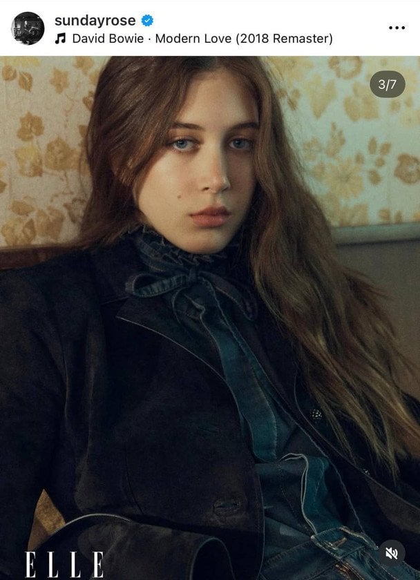 Сандей Роуз Кідман-Урбан в ELLE Australia, фото: instagram.com/sundayrose