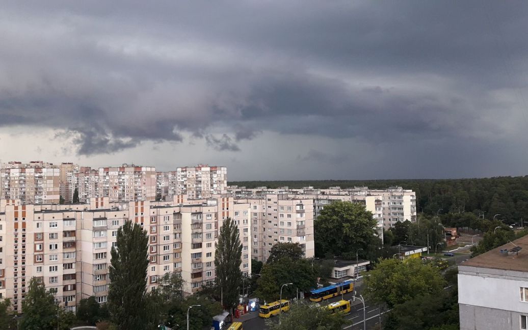 Непогода в Киеве / © Facebook/Максим Салай