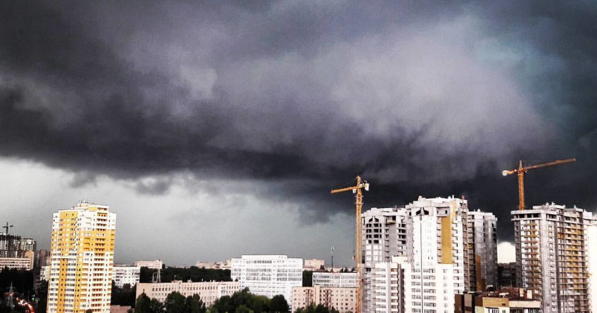На Київ насувається гроза - синоптики