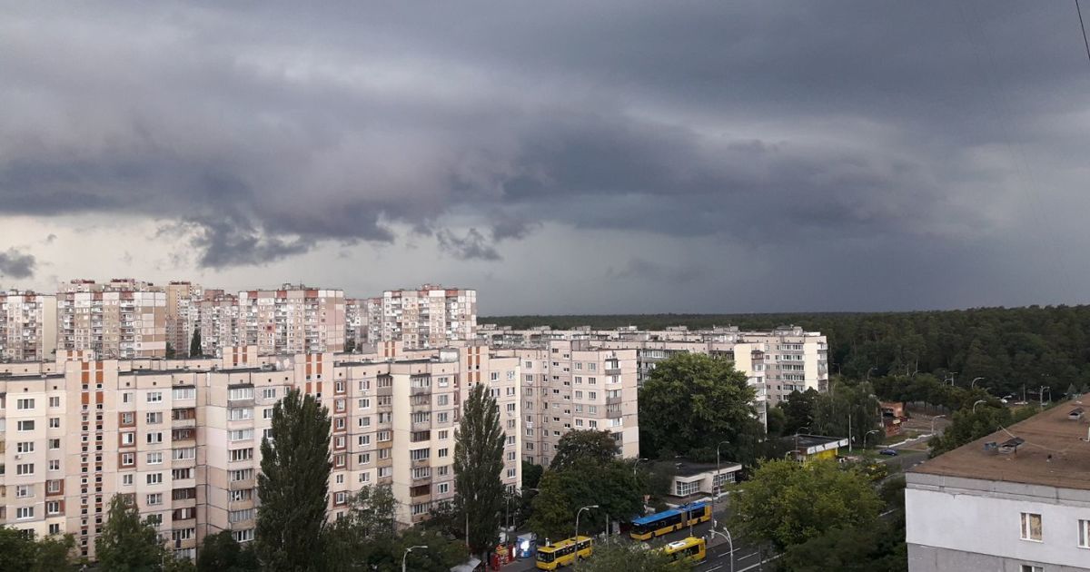 Непогода в Киеве / © Facebook/Максим Салай