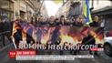 Львівські студенти пройшлися містом з синьо-жовтими прапорами
