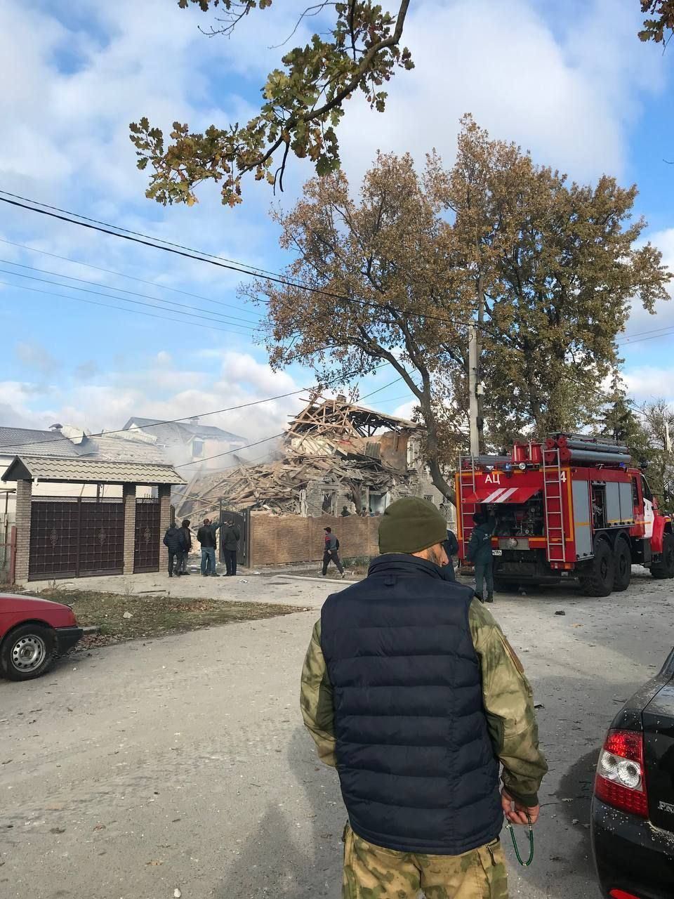 Наслідки удару по окупантах у Скадовську 9 листопада / Фото: Сергій Братчук / ©