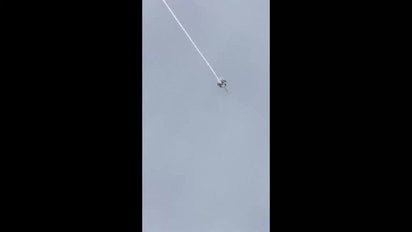 Кадри збиття російського "Шахеда" винищувачем F-16