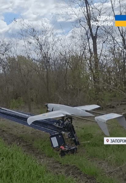 Український дрон на фронті