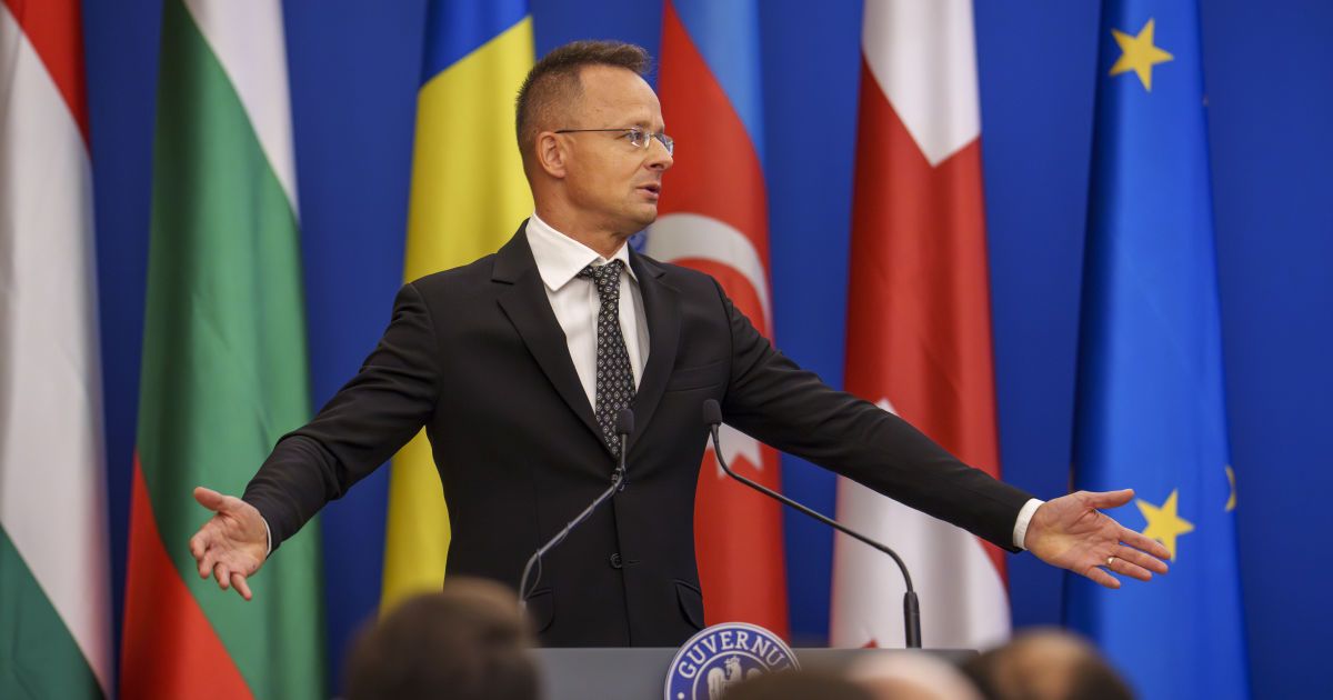 Очільник МЗС Угорщини Петер Сіярто