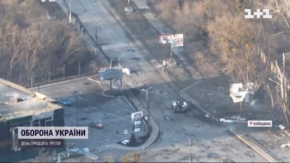 Украинские защитники освобождают Ирпень от российских оккупантов