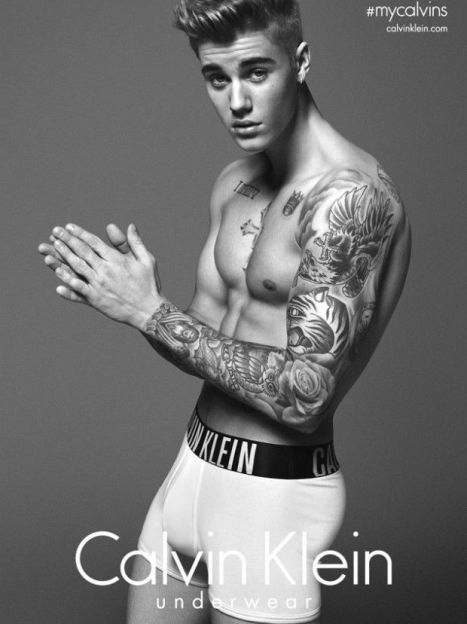 Джастин Бибер в рекламной кампании Calvin Klein / © Getty Images/Fotobank