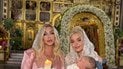 Ірина Білик та Аліна Гросу з сином