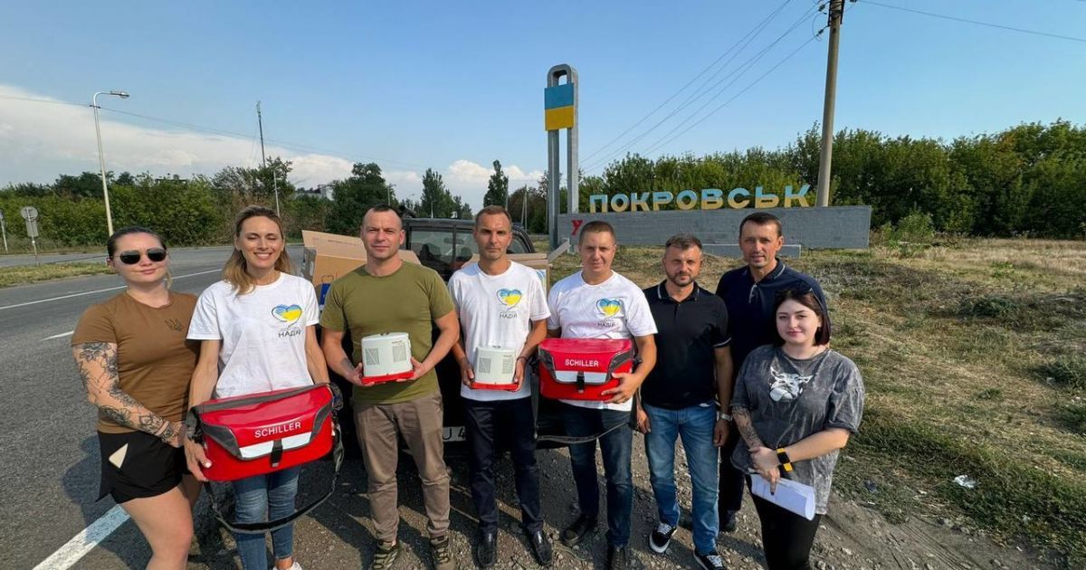 Миссия - спасать жизни: БФ молодежной инициативы «Надія» и меценат Анатолий Шкрибляк помогают военным и медикам на передовой