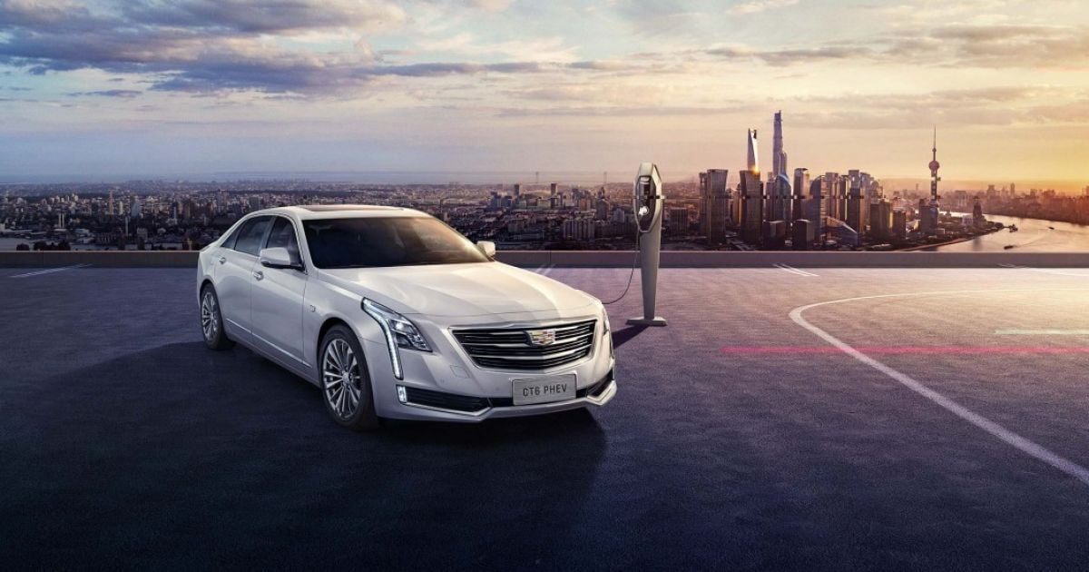 В Китае стартовали продажи гибридного Cadillac CT6