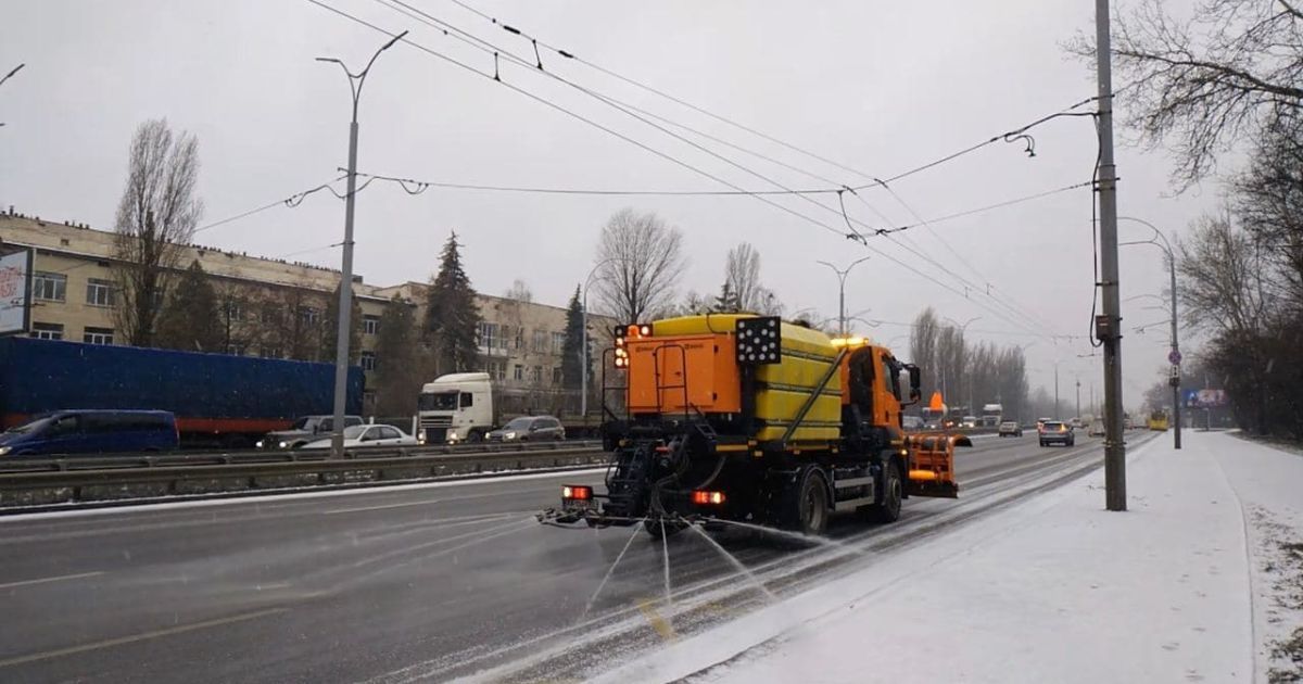 Сніг у Києві