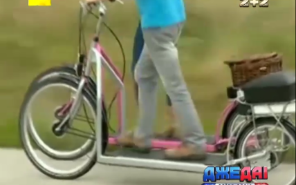 Голландец заново изобрел велосипед (видео)