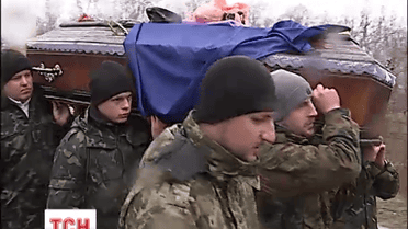 На Київщини попрощалися із загиблим бійцем 25 батальйону територіальної оборони "Київська Русь"