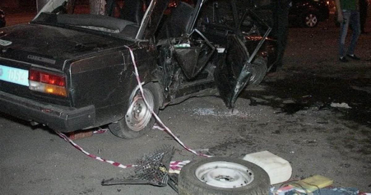 В Киеве произошло ДТП