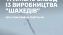 Сили безпілотних систем ЗСУ завдали удару по заводу "Шахедів" у глибокому тилу РФ