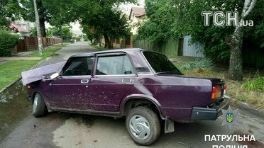 Бориспіль негода_6 / © Facebook/Патрульна поліція Борисполя
