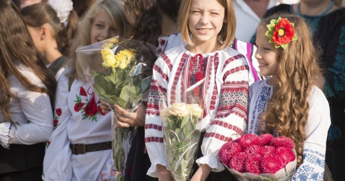 1 вересня у школах Києва_3 / © УНИАН