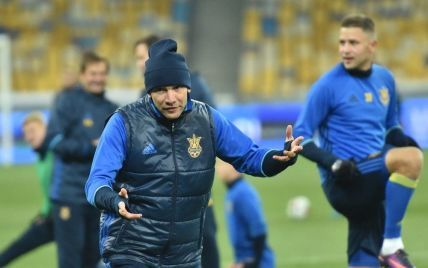 Шевченко повіз збірну України до Одеси на останній офіційний матч року
