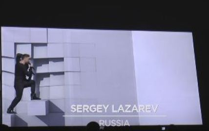 Євробачення 2016: Лазарєв упав під час репетиції свого видовищного номера