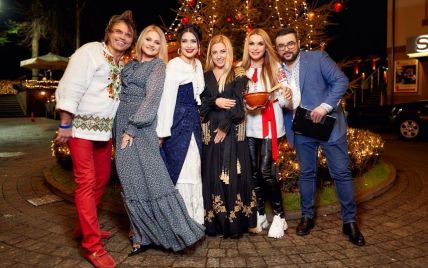 Барбір, Сенічкін, Сумська та інші зірки разом відсвяткували Різдво у Карпатах 
