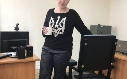 СМИ опубликовали фото Савченко после голодовки