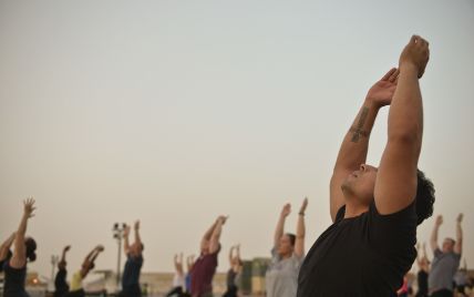 В Киеве состоится мастер-класс по йоге под открытым небом