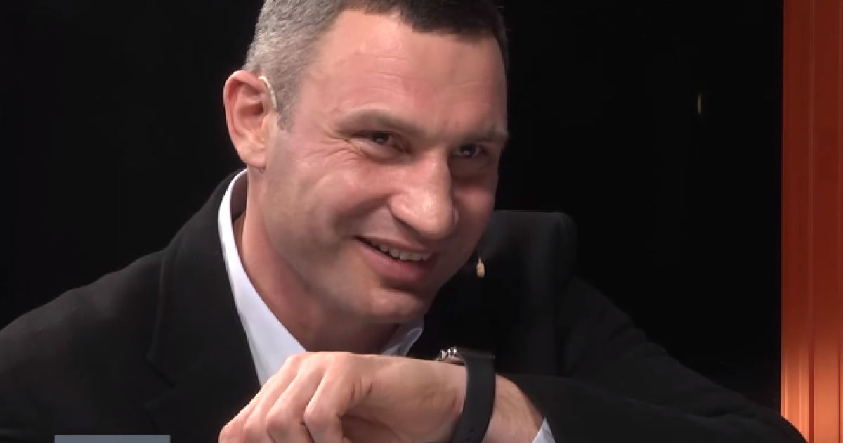 Кличко пообщался с Саакашвили.