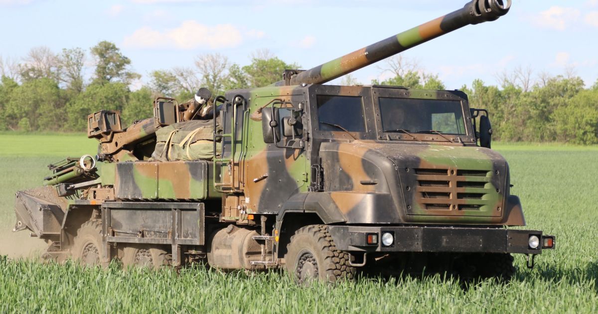 французькі самохідні артилерійські установки Caesar ЗСУ українські військові_1 / © Операція об'єднаних сил / Facebook