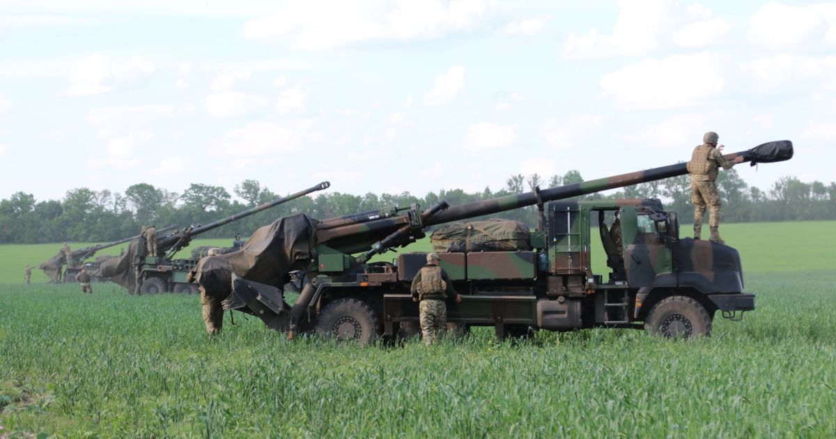 французькі самохідні артилерійські установки Caesar ЗСУ українські військові_3 / © Операція об'єднаних сил / Facebook