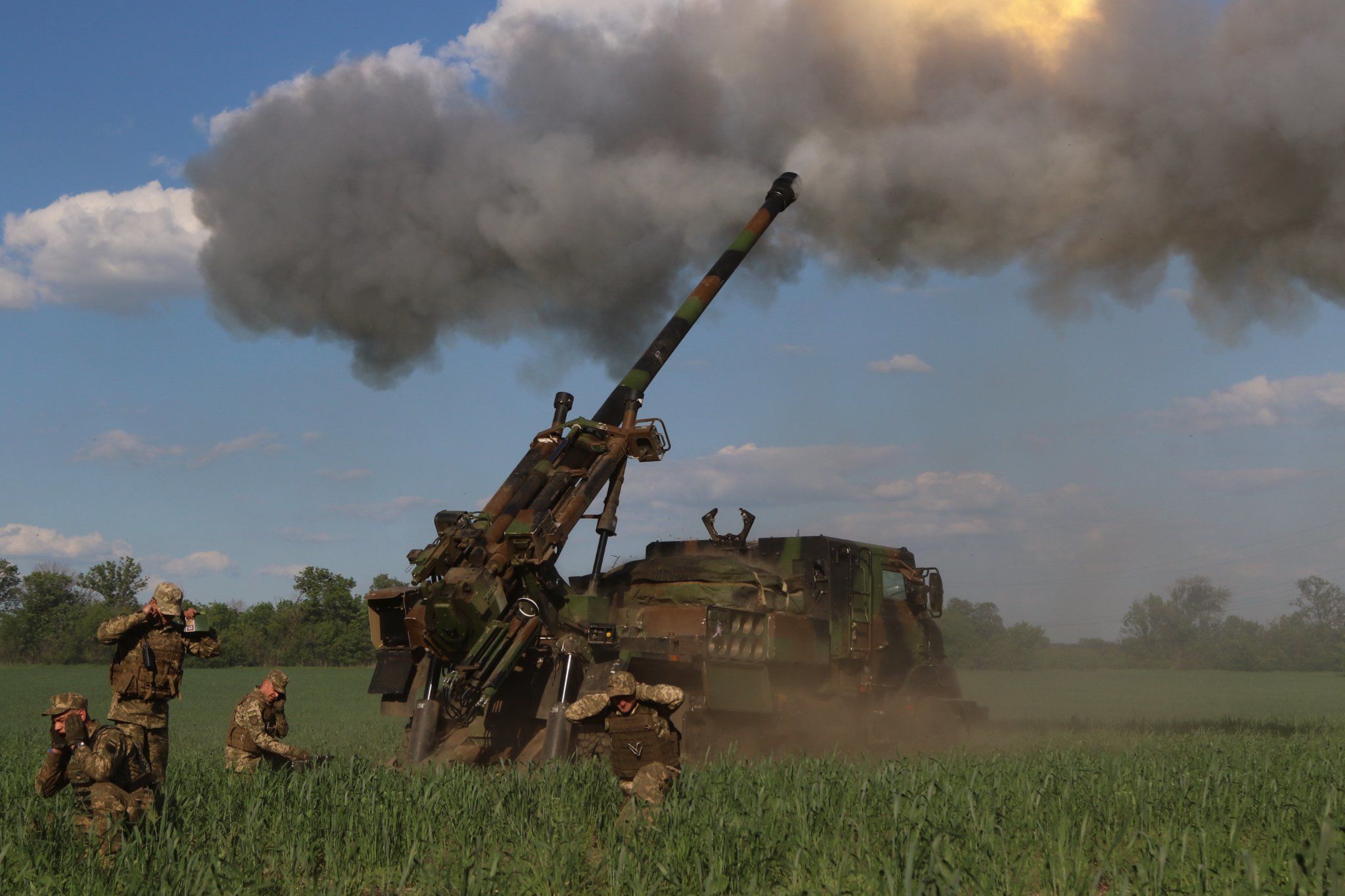 Артилерійські установки Caesar українських військ / © Операція об'єднаних сил / Facebook