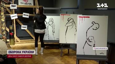 Художник Никита Титов впервые показал свою "Черную серию" офлайн!
