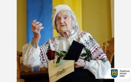 Во Львове умерла на 102 году жизни связная УПА Ольга Илькив