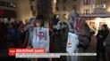 Второй день форума в Давосе начался с акций протеста экоактивистов в костюмах коал