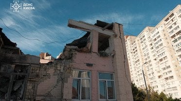 Наслідки атаки на Київ 2 червня_1 / © Управління ДСНС Києва