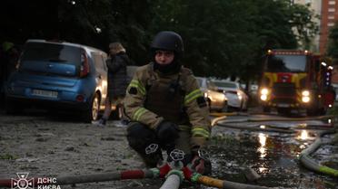 Наслідки атаки на Київ 2 червня_4 / © Управління ДСНС Києва