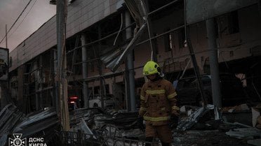 Наслідки атаки на Київ 2 червня_5 / © Управління ДСНС Києва