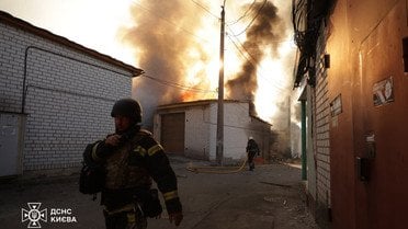 Наслідки атаки на Київ 2 червня_8 / © Управління ДСНС Києва