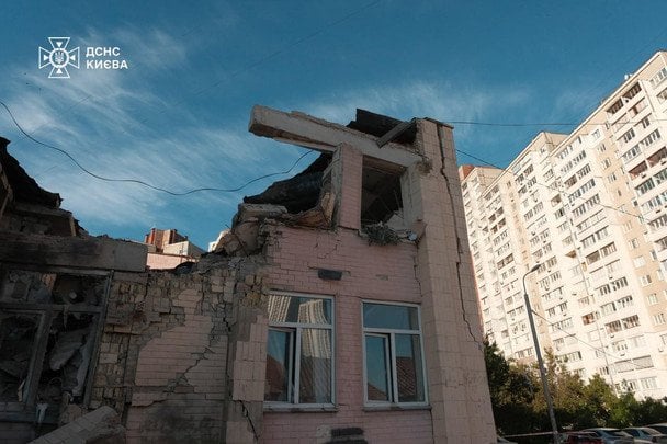 The aftermath of the attack on Kyiv, June 2