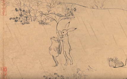 Легендарная анимационная студия "оживила" древнейший японский комикс