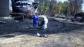 Новые фото с нефтебазы под Васильковым.