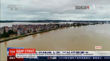 Велика вода у Китаї: загинуло 140 людей, зруйновано 28 тисяч будинків