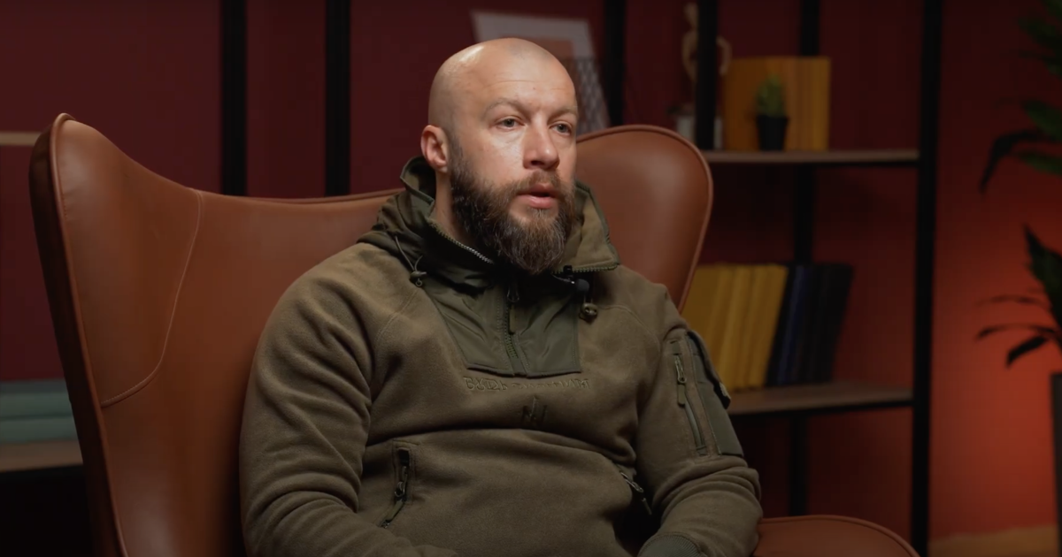 Заместитель командира 3-й ОШБр Максим Жорин/Скриншот с видео