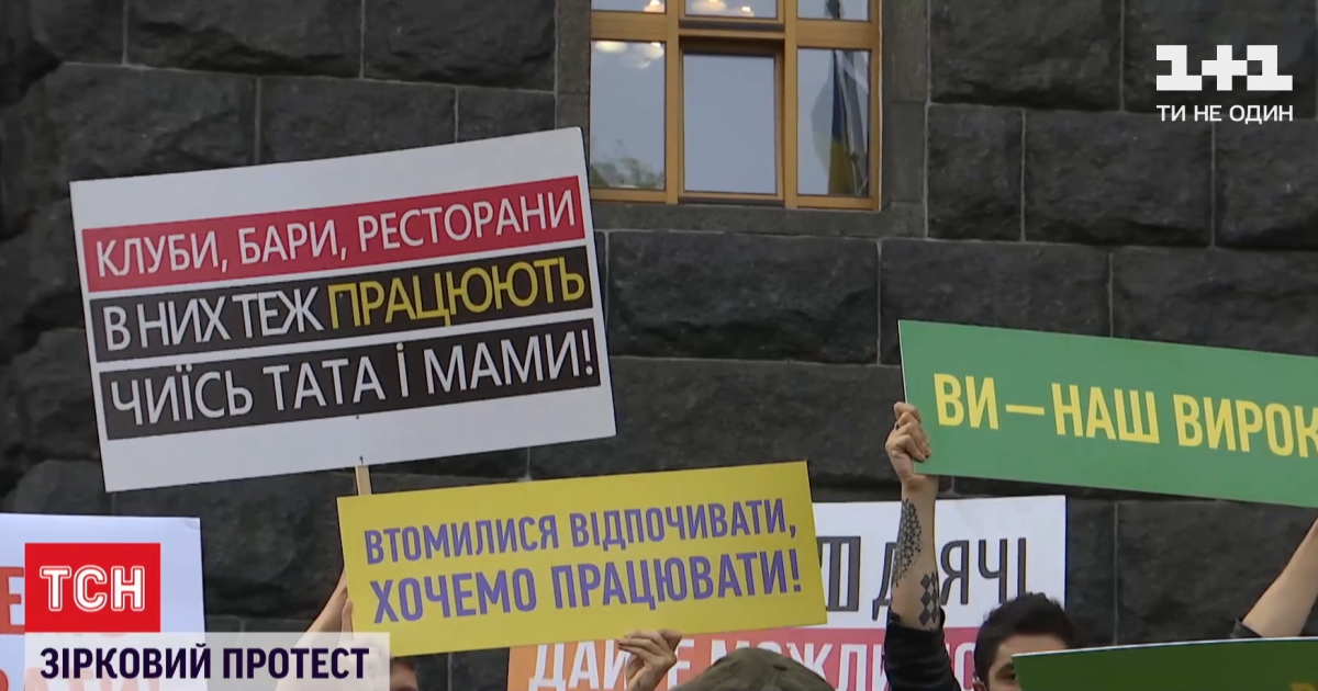 Оля Полякова, alyona alyona, Алина Паш: как звезды шоу-бизнеса митинговали под Кабмином и чего требовали