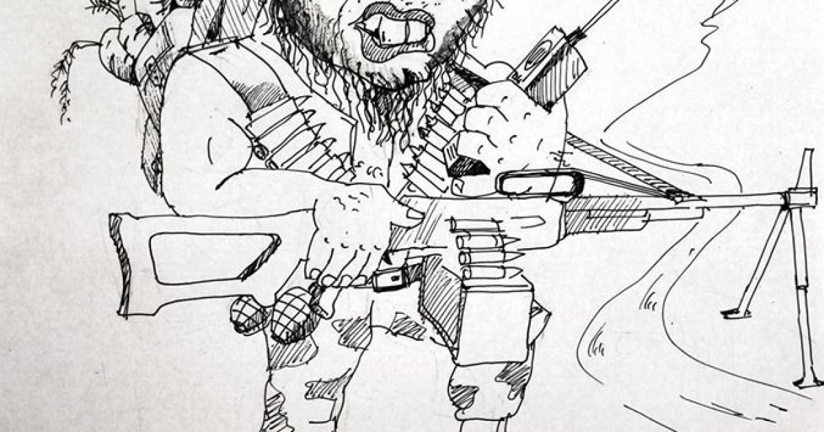 Фотожаба на Яценюка в Чечне / © соцмережі