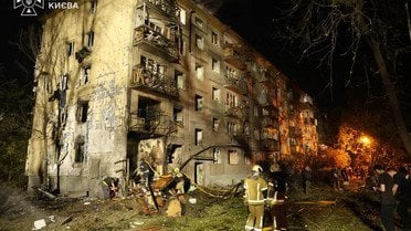 Атака на Київ 1 серпня_2 / © ДСНС