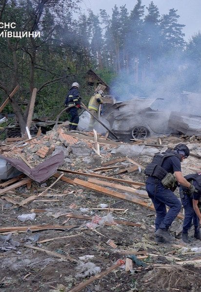 Наслідки атаки РФ на Київщині 24 липня