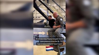 Зеленский "протестировал" F-16