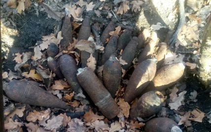 В лесах Харьковщины нашли 27 снарядов времен Второй мировой войны